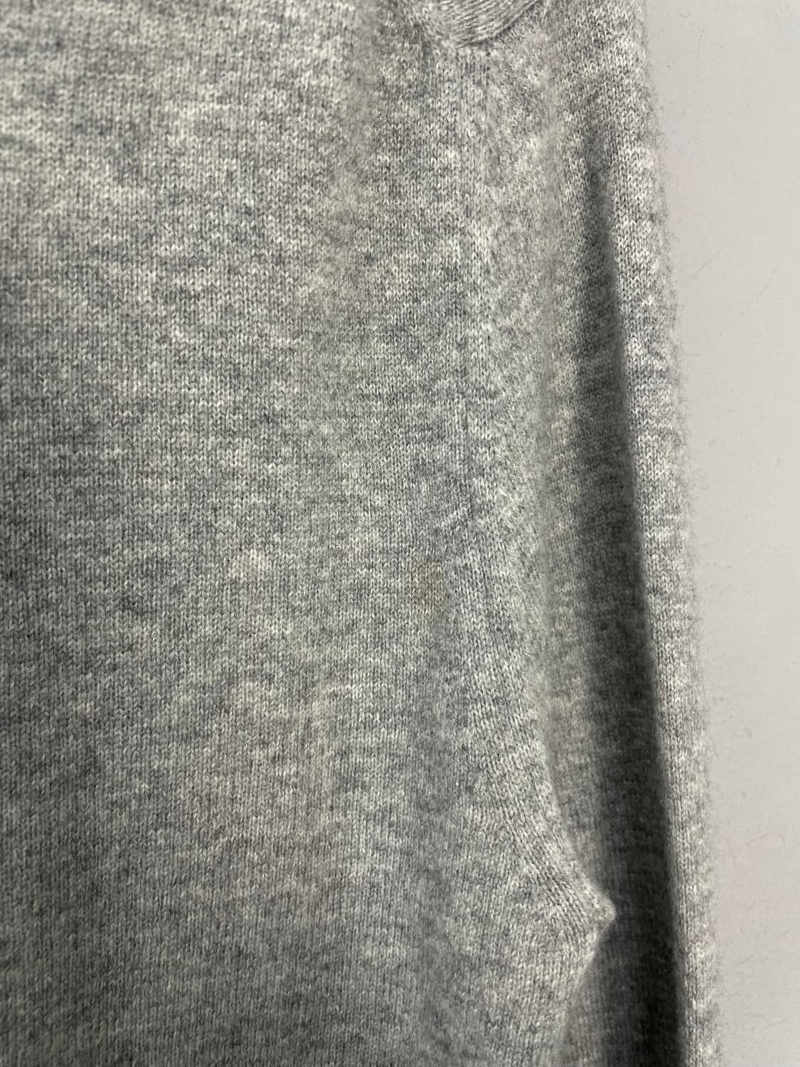 꼼데가르송 플레이 블랙 하트 와펜 그레이 가디건 H2014 상품이미지6