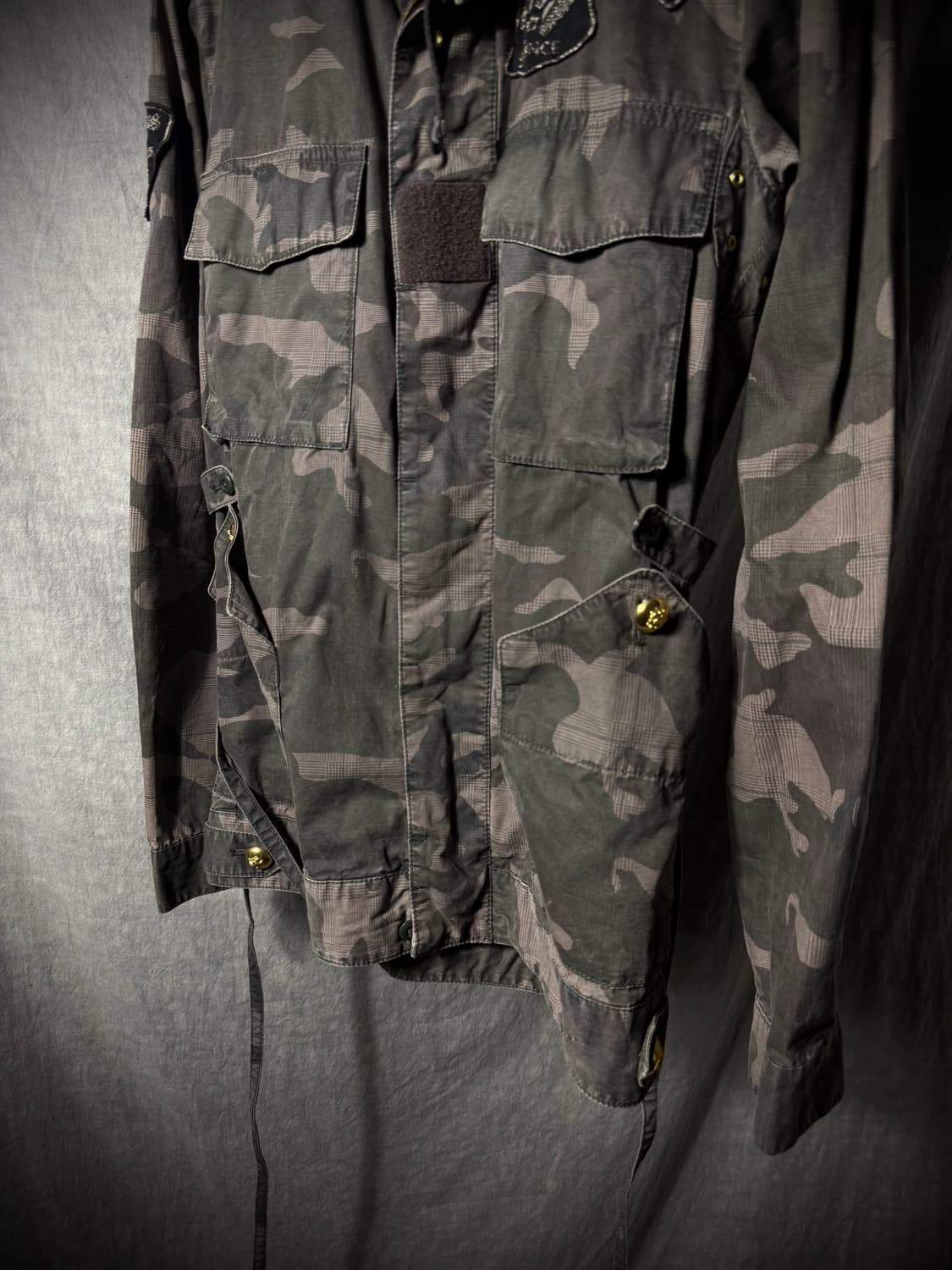 PPFM Military Patch Camo Field Jacket 상품이미지5