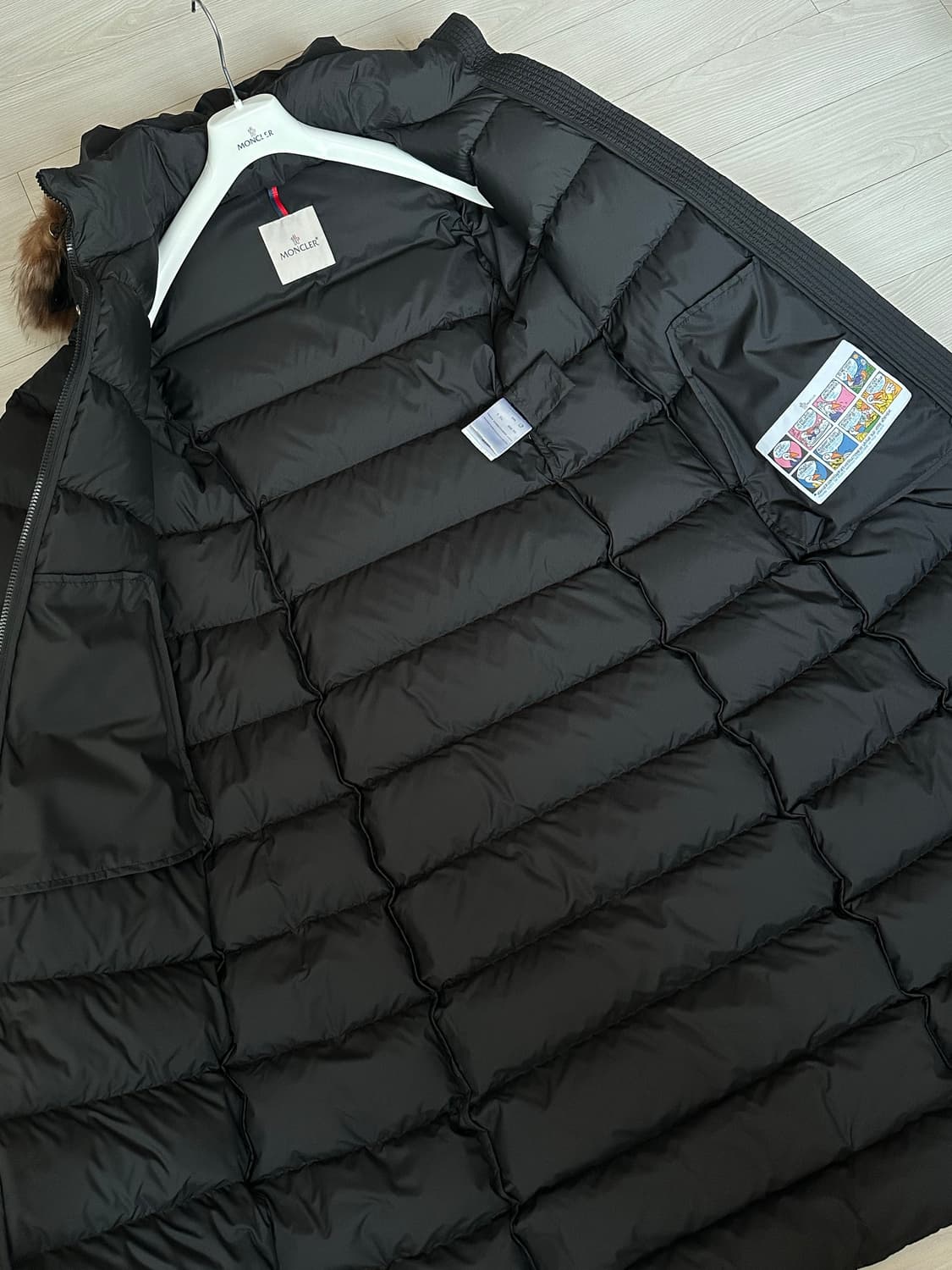 몽클레어 허드슨 여성 롱패딩 23fw 3(55-66) 새상품 상품이미지5