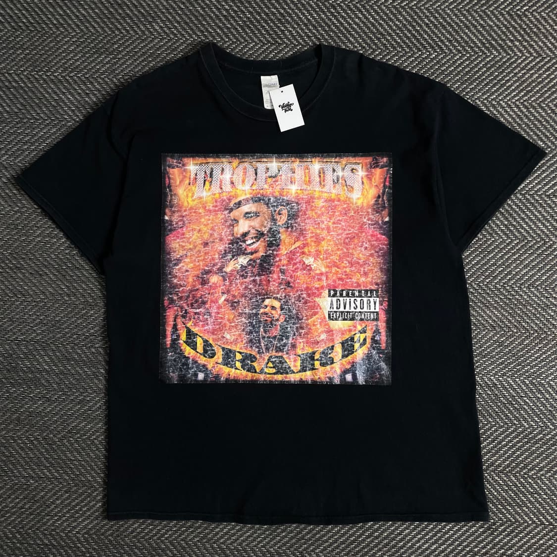 00s 길단 올드스쿨 드레이크 프린팅 티셔츠 o 3488 상품이미지1