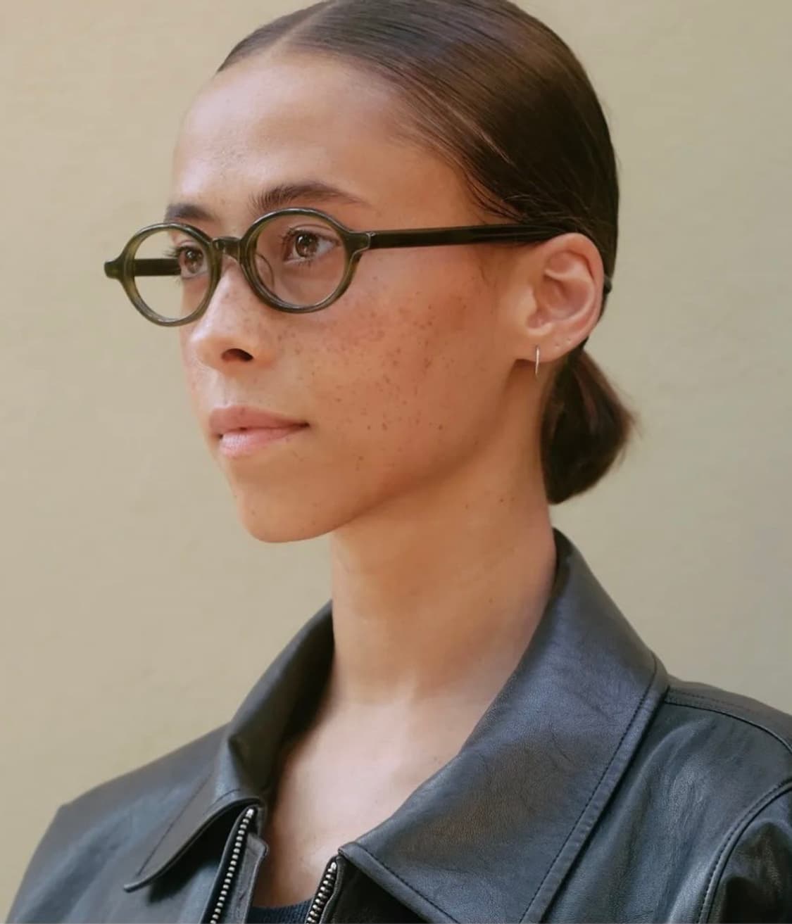 YUN x alte micro 안경테 올리브 상품이미지1