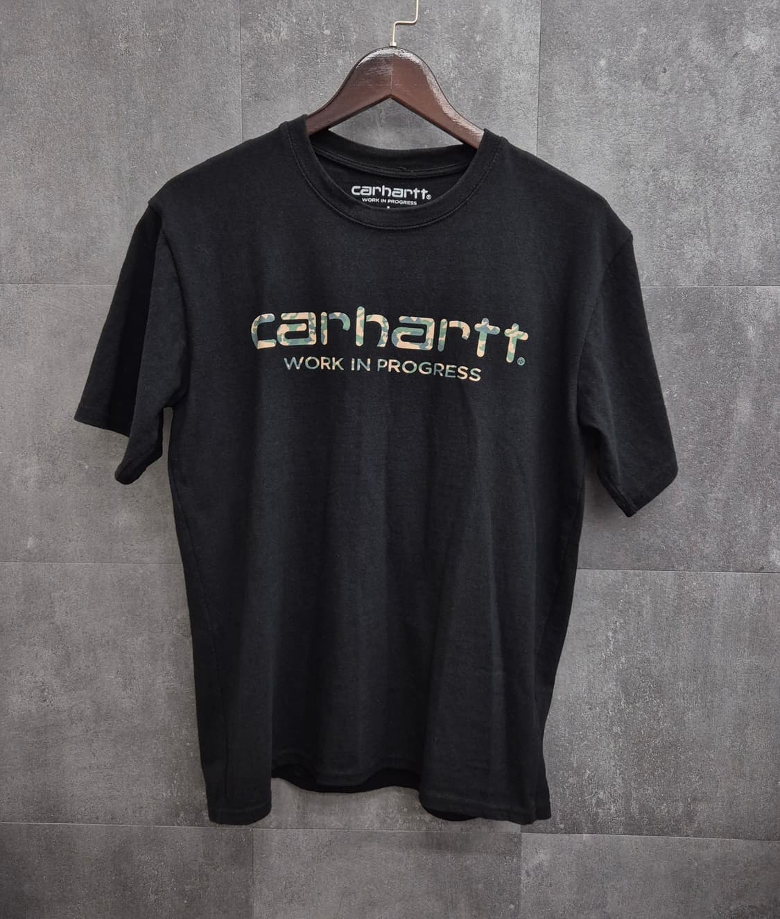 Carhartt / WIP 카모 로고 반팔티 상품이미지1