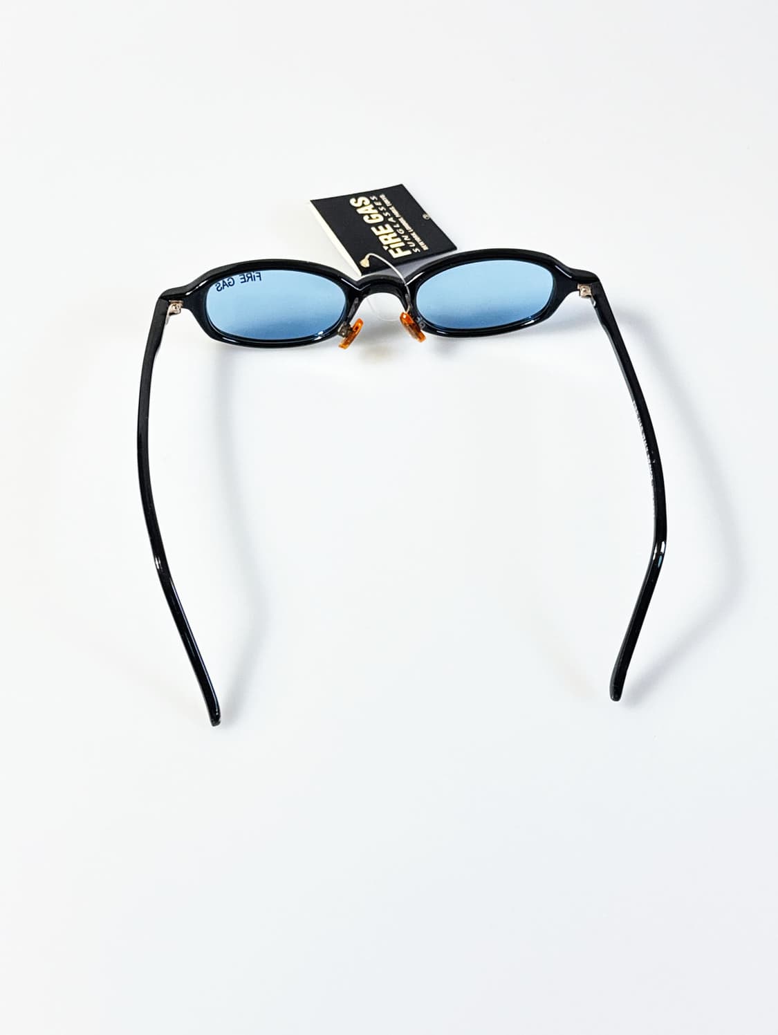 90s FIRE GAS 블랙 뿔테 스퀘어 틴트 빈티지 선글라스 상품이미지5