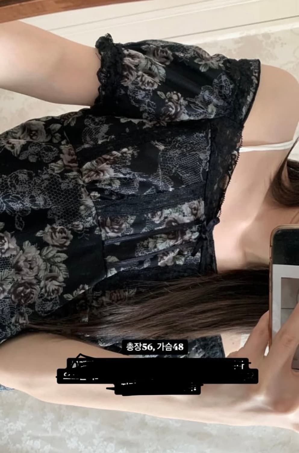 로사체리 빈티지 탑 상품이미지2