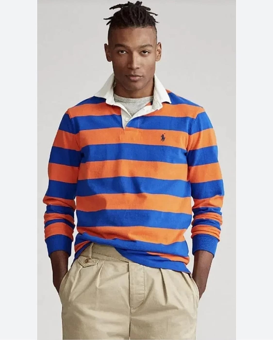 110) 폴로 오렌지 럭비티  상품이미지8