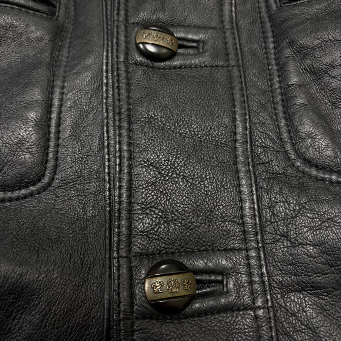 ARIES 리얼 양가죽 올드스쿨 무스탕 상품이미지3