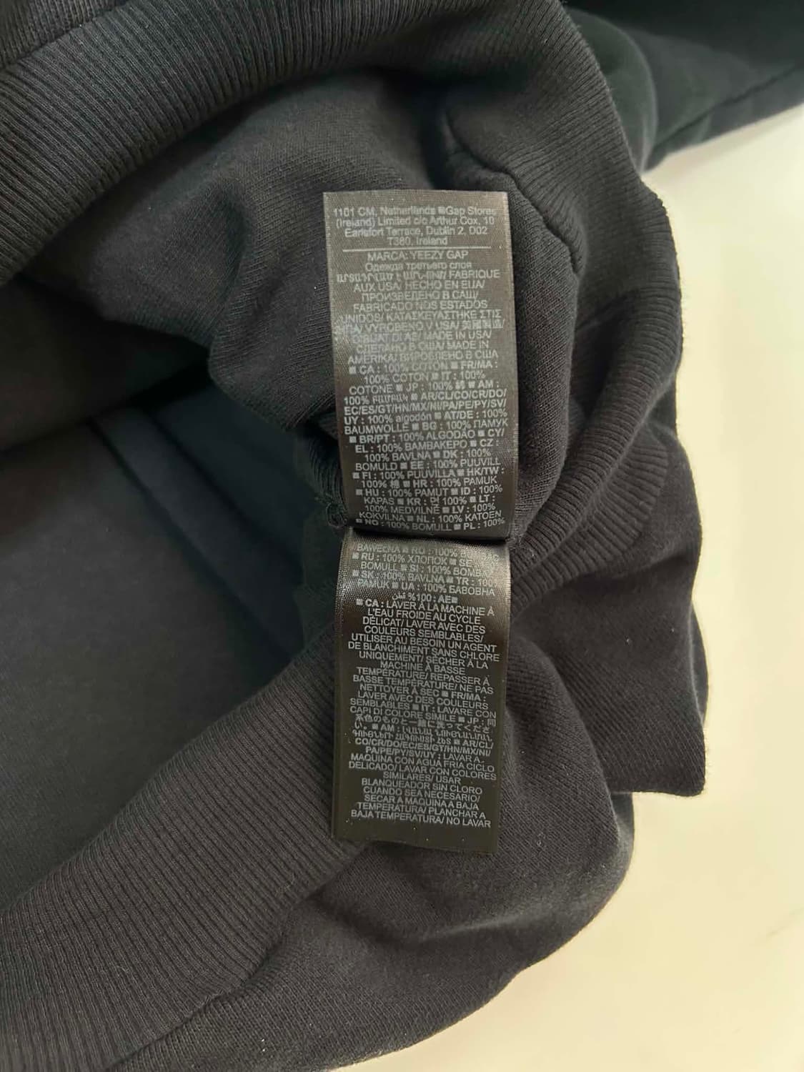 [S] 이지 갭 발렌시아가 도브 후드티 상품이미지7