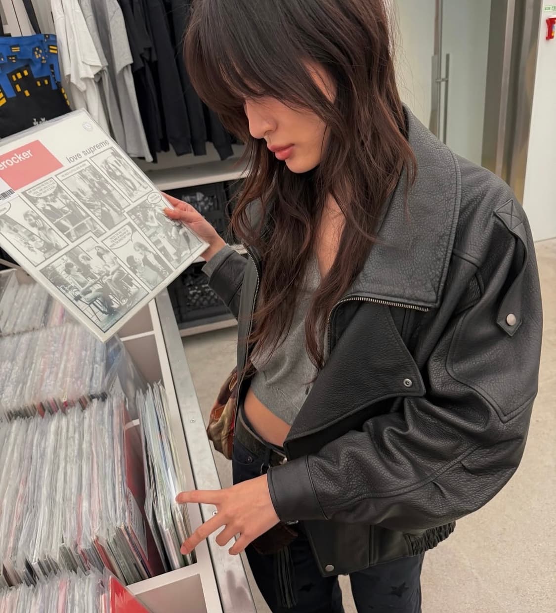 마지셔우드 램스킨 레더 자켓 상품이미지7