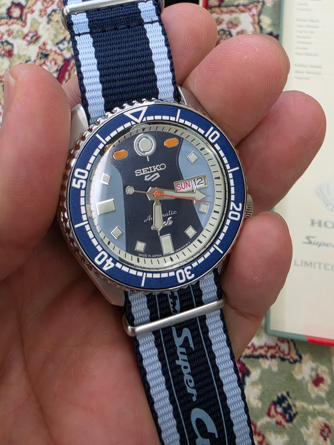 [최종할인] 세이코 혼다 슈퍼커브 4R36 리미티드 에디션 상품이미지3