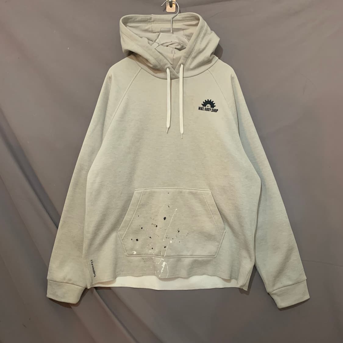 XL 나이키 써마핏 플리스 피트니스 페인팅 기모 후드티 상품이미지2