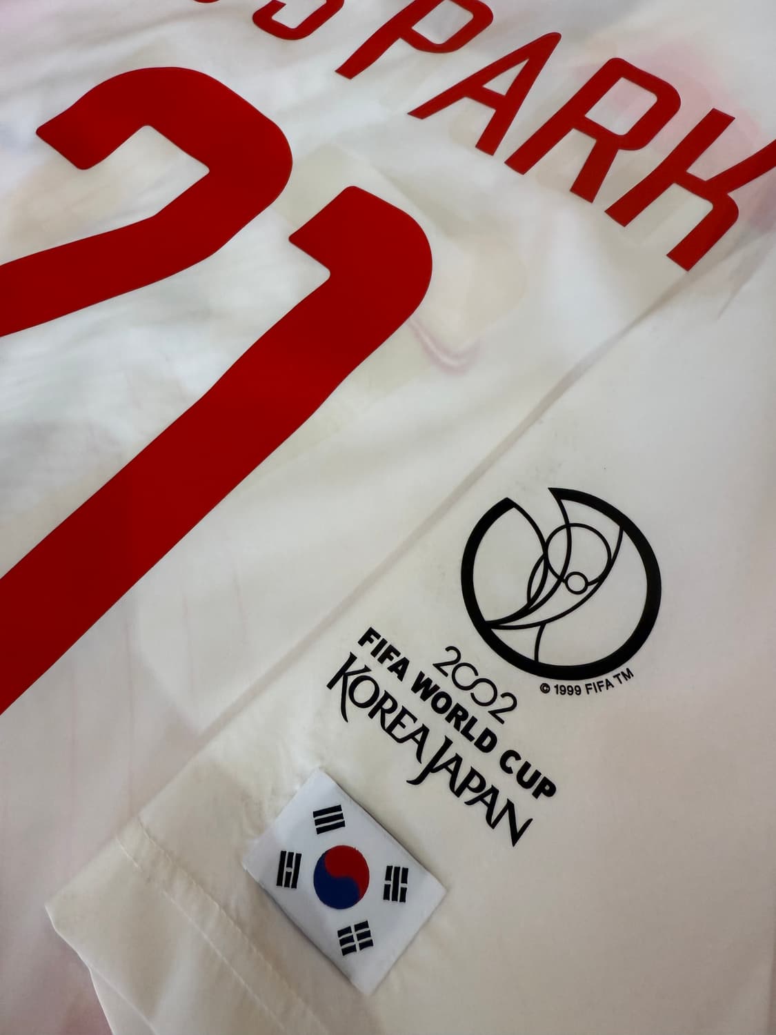 [국내L]2002 한국 국대 어웨이 박지성 유니폼 상품이미지4