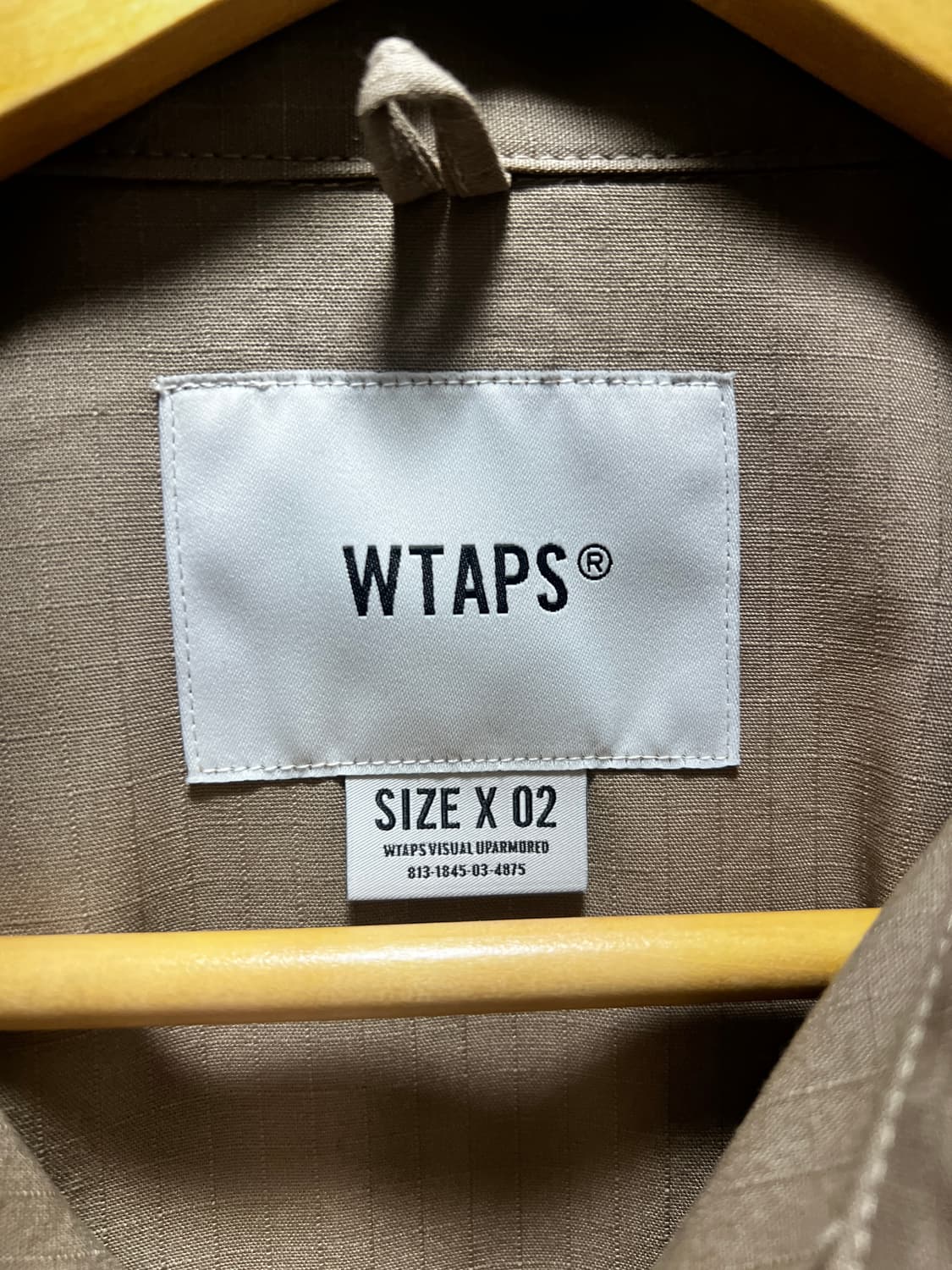 Wtaps 더블탭스 21fw 립스탑 셔츠 자켓 상품이미지5
