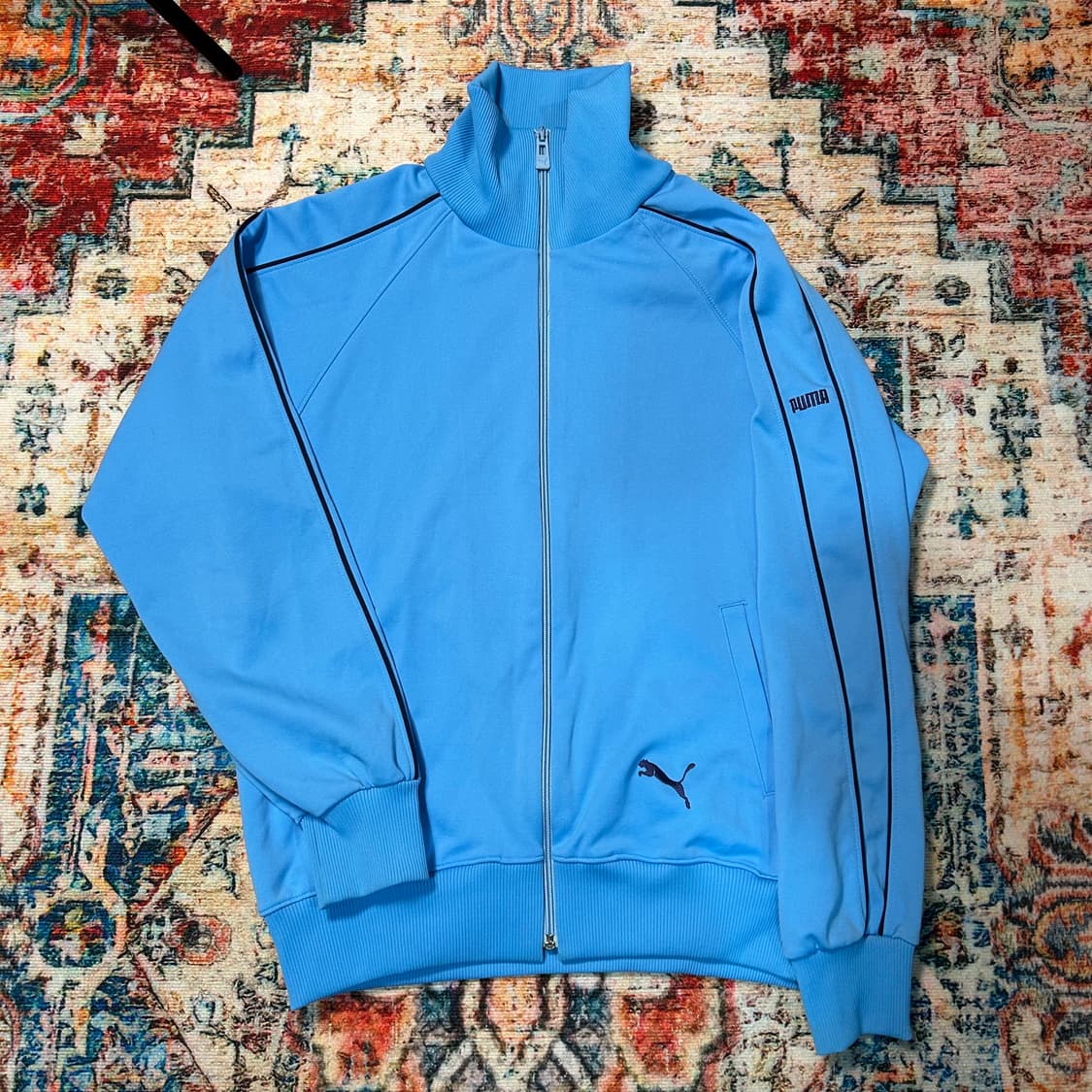 [L] 푸마 재팬 스카이블루 져지 트랙탑 자켓 상품이미지1
