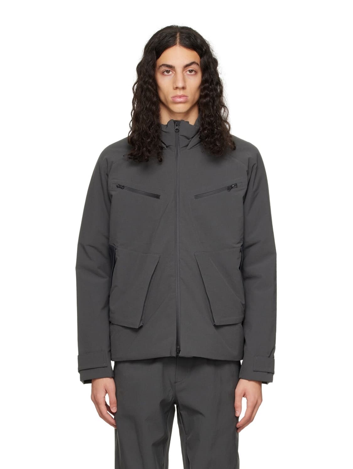 GR10K Gray Padded Jacket 상품이미지2