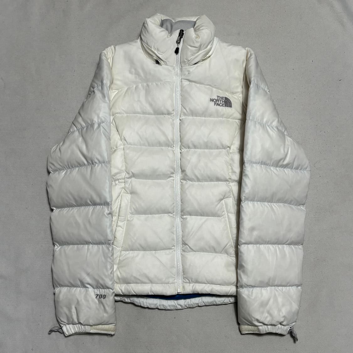 80 노스페이스 700 필 다운 화이트 푸퍼 패딩 상품이미지2