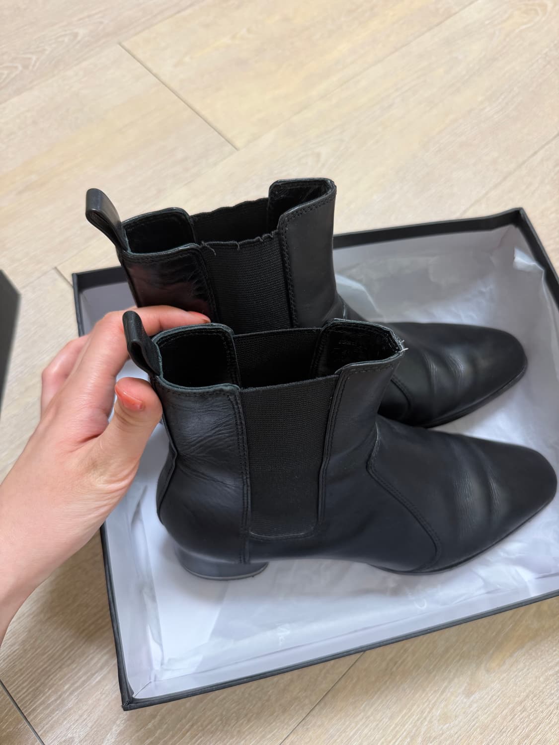 마시모두띠 가죽 첼시부츠 37 상품이미지7