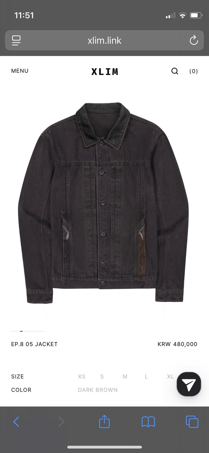 [구매]엑슬림 ep8 05 블랙, 브라운 S 구매합니다 상품이미지2