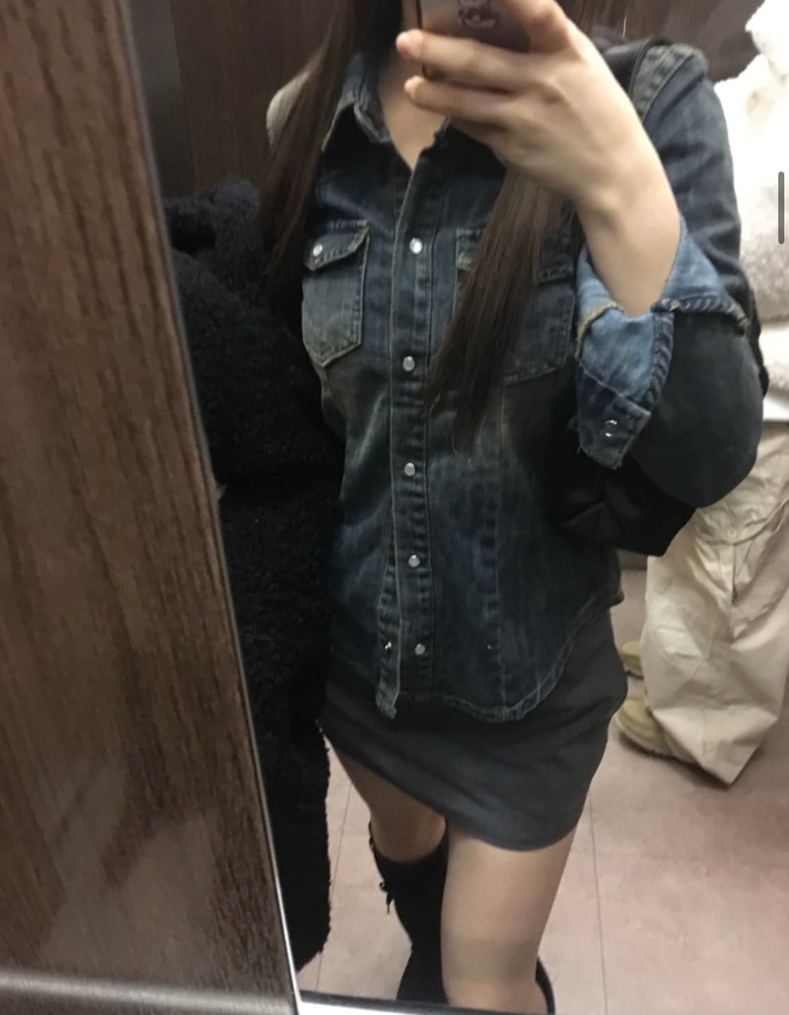 teen denim shirts 상품이미지2