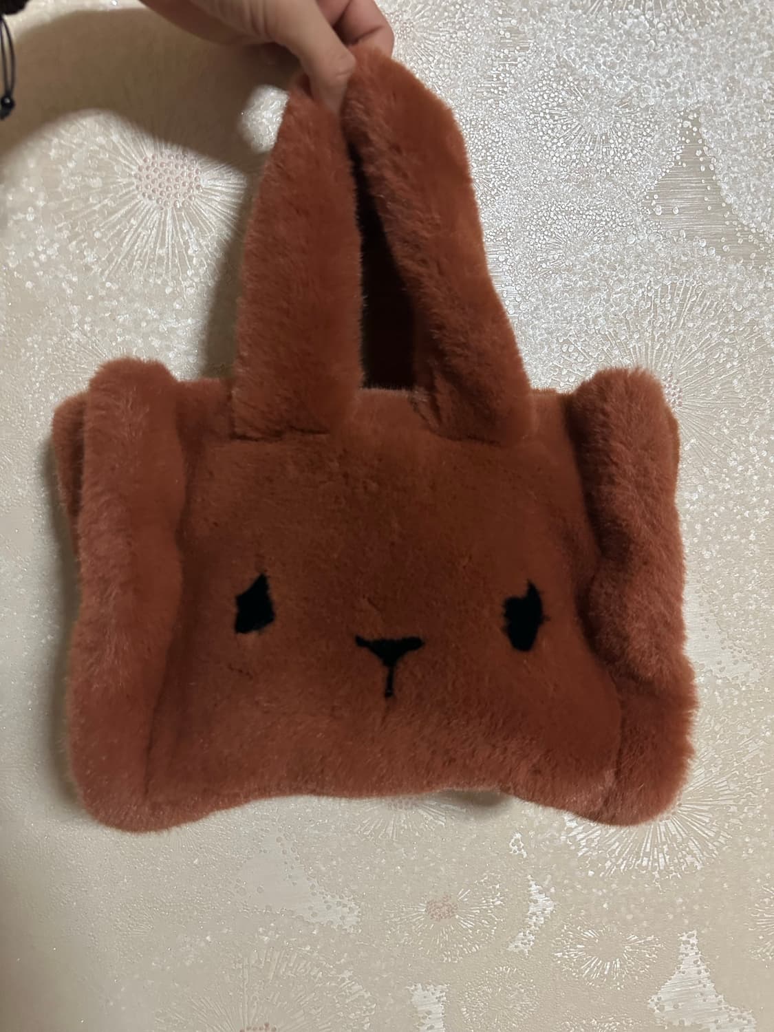 스타벅스 곰돌이 에코퍼 토트백 브라운 판매 상품이미지2