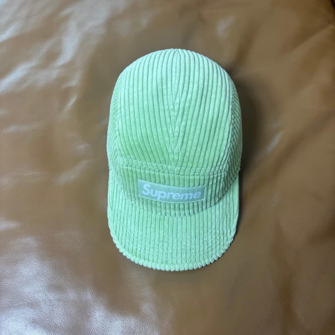 Supreme 슈프림 코듀로이 민트 캠프캡 모자 Corduroy Mint 상품이미지5