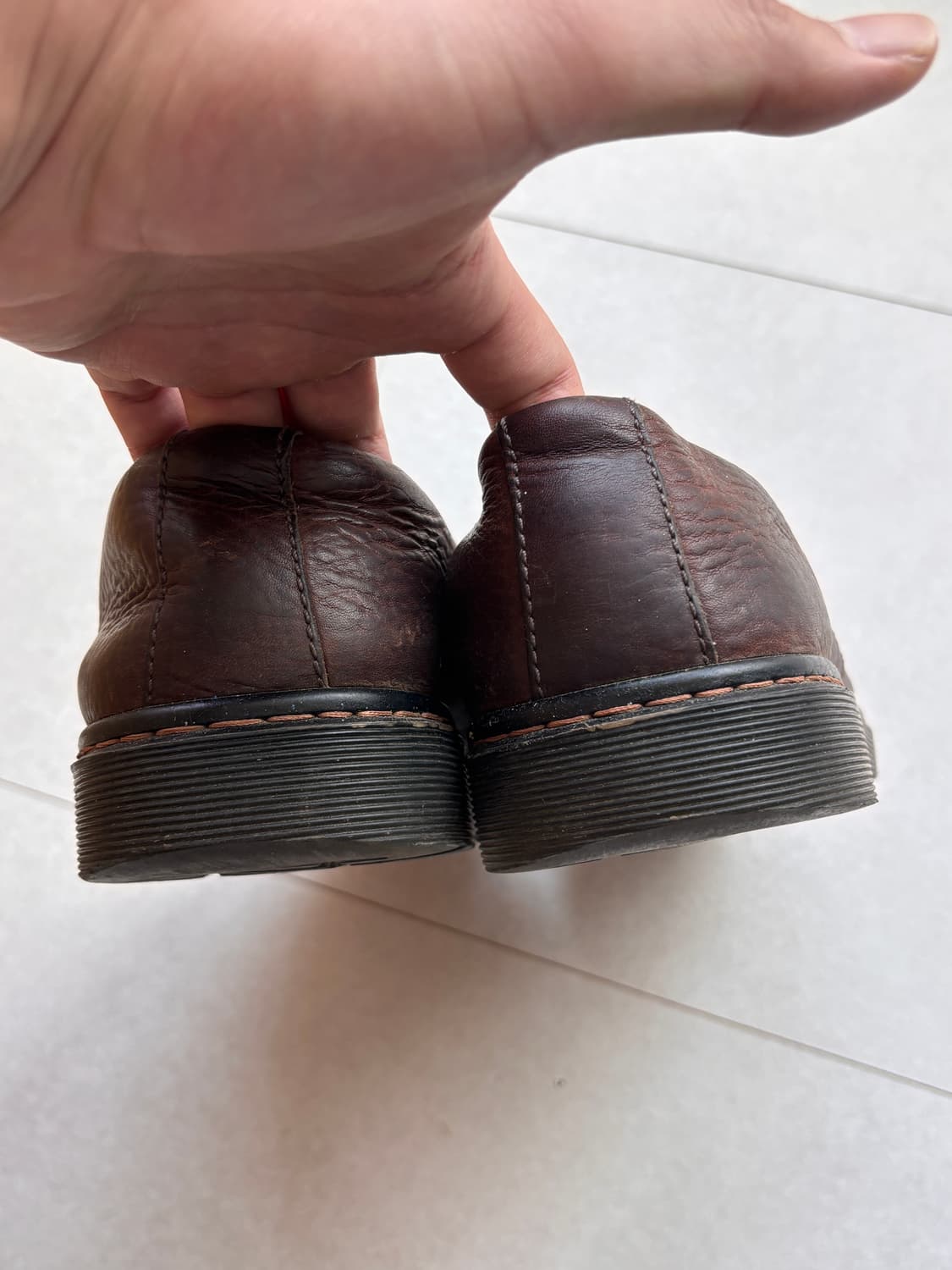 닥터마틴 ANDRE 브라운 빈티지 UK9 상품이미지6