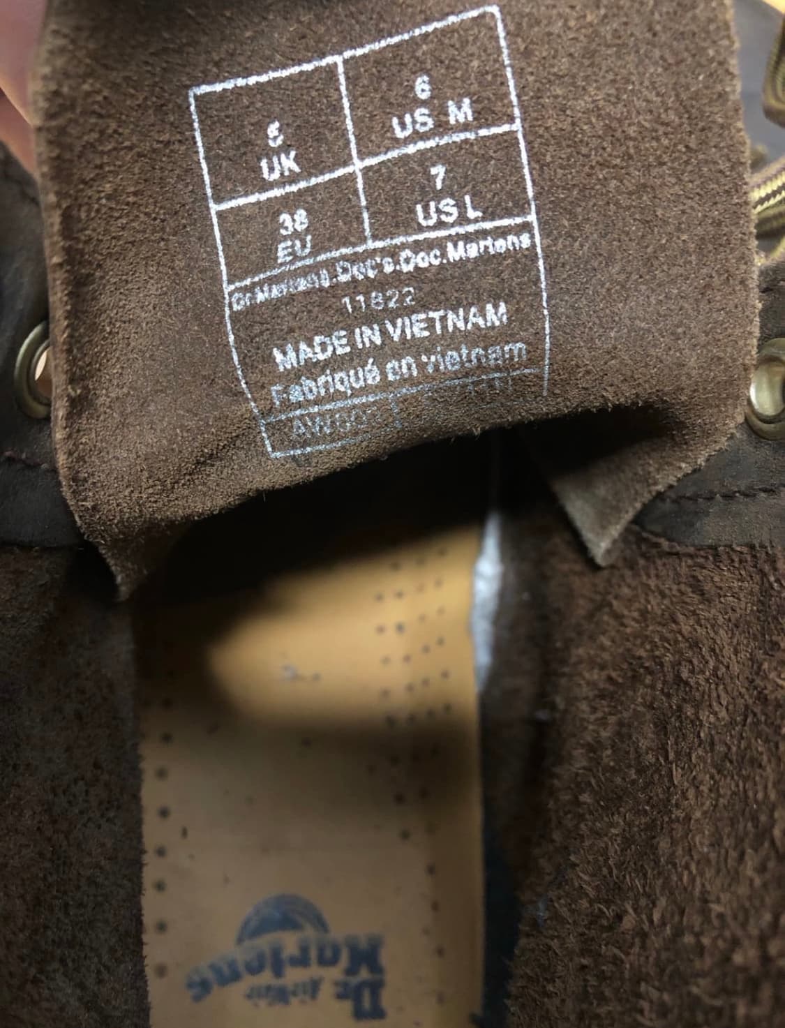 닥터마틴 워커부츠 오일브라운 상품이미지3