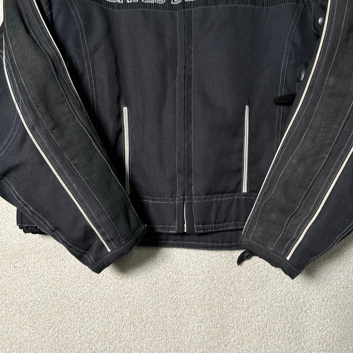 (L) BATES 블랙 라이더 자켓 상품이미지5