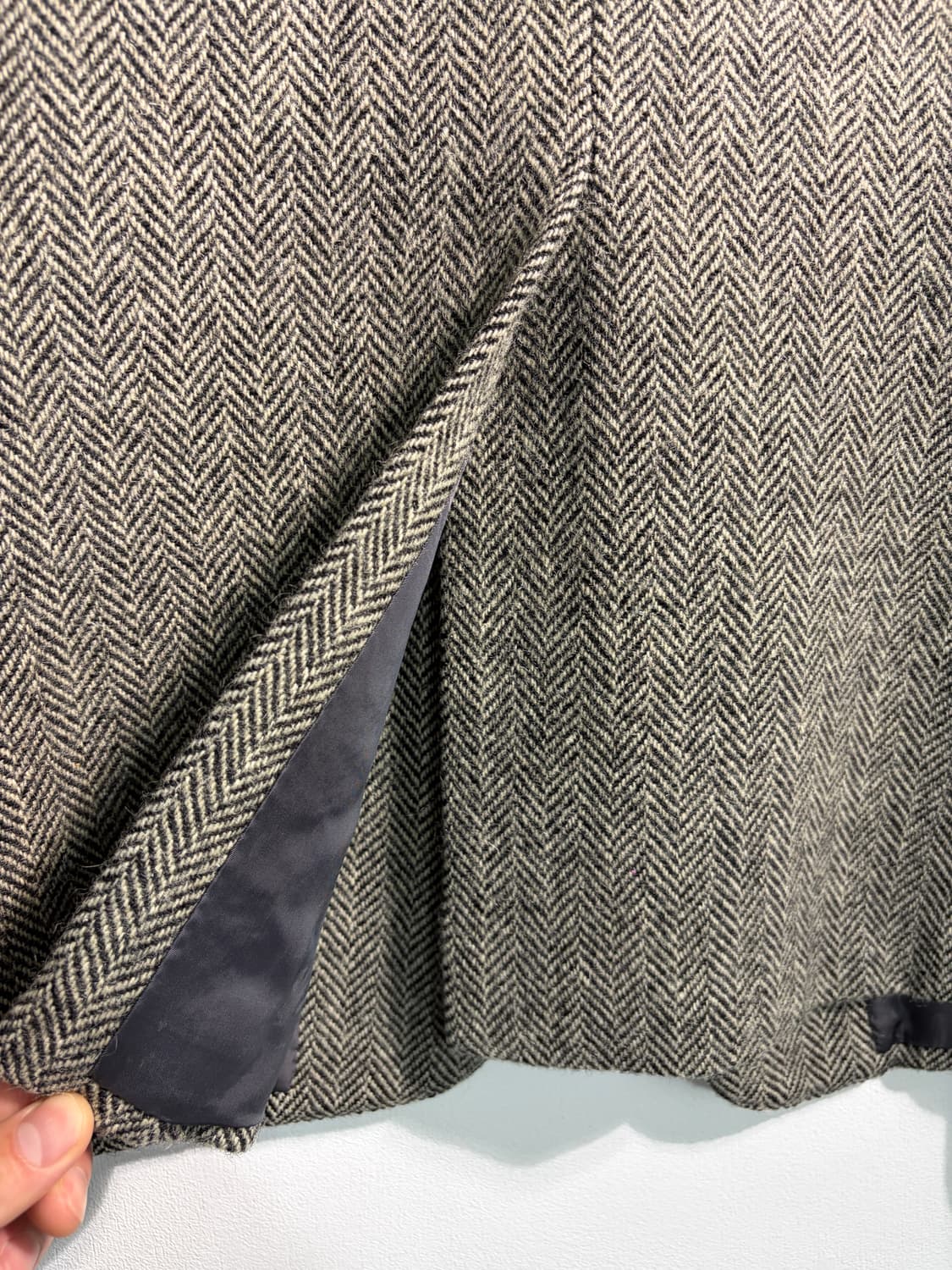Polo 폴로 랄프로렌 헤링본 자켓 wool 100% 상품이미지8
