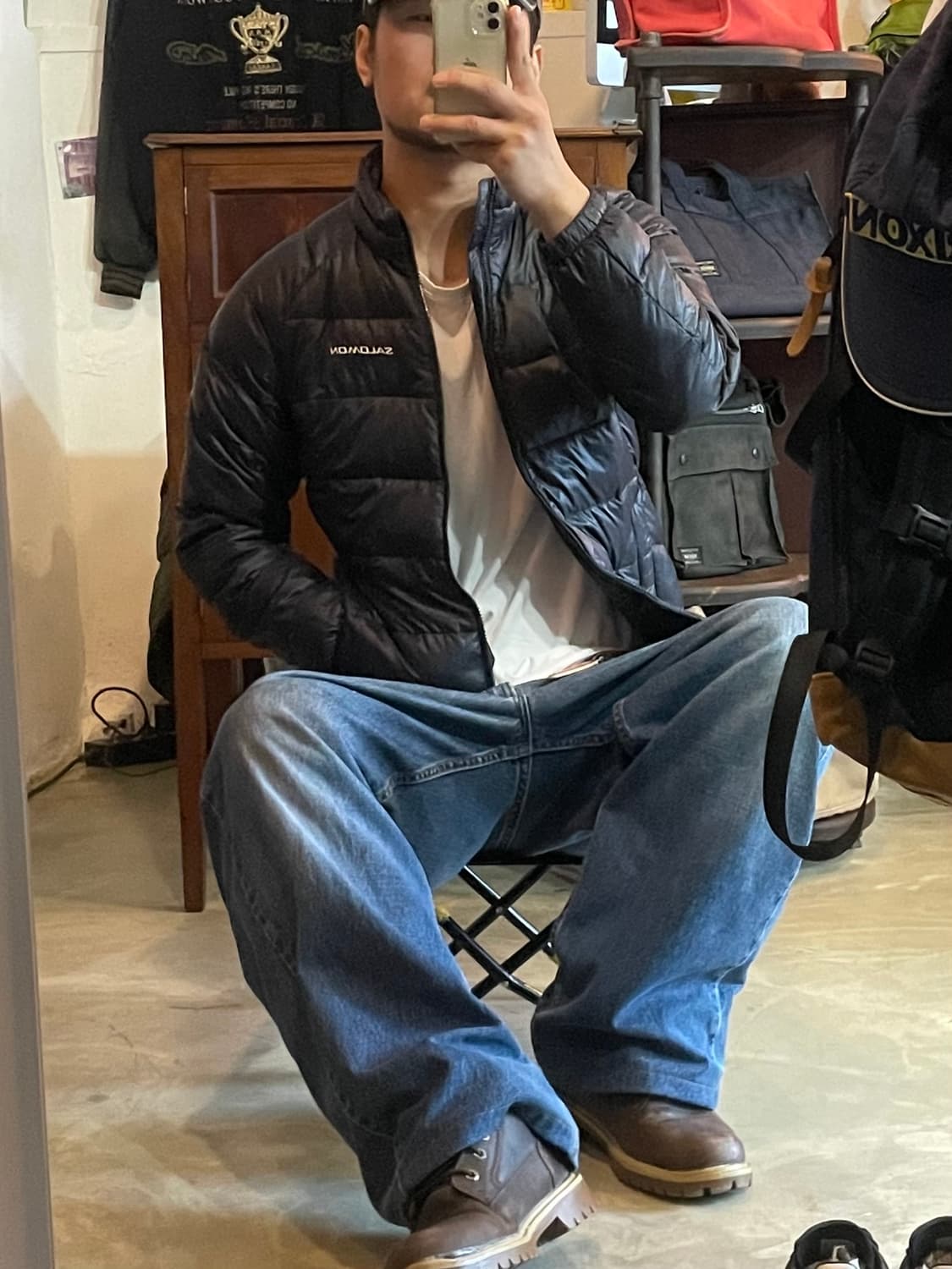 살로몬 경량패딩 L 상품이미지1