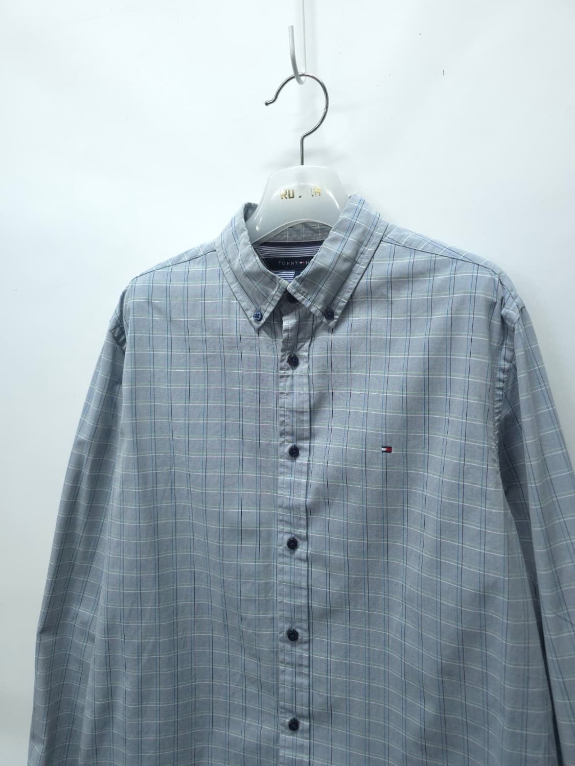 타미힐피거 그레이체크 셔츠 (95~100) 상품이미지2