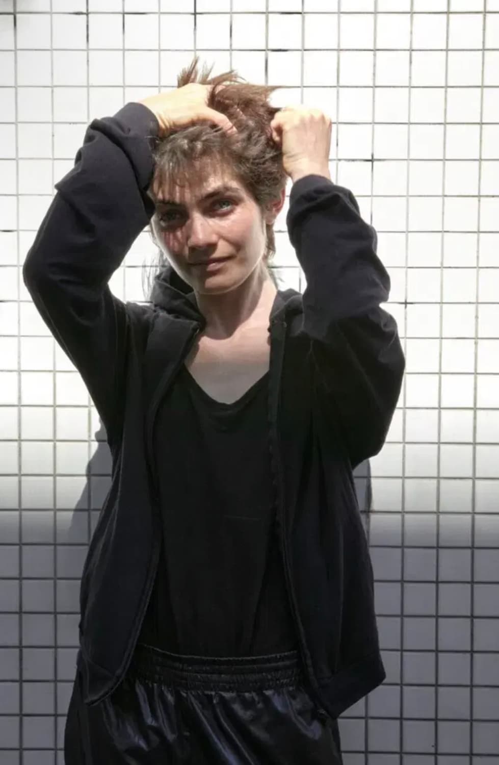 [구합니다] 머듈 라운지 후드 짚업 3 블랙 상품이미지1