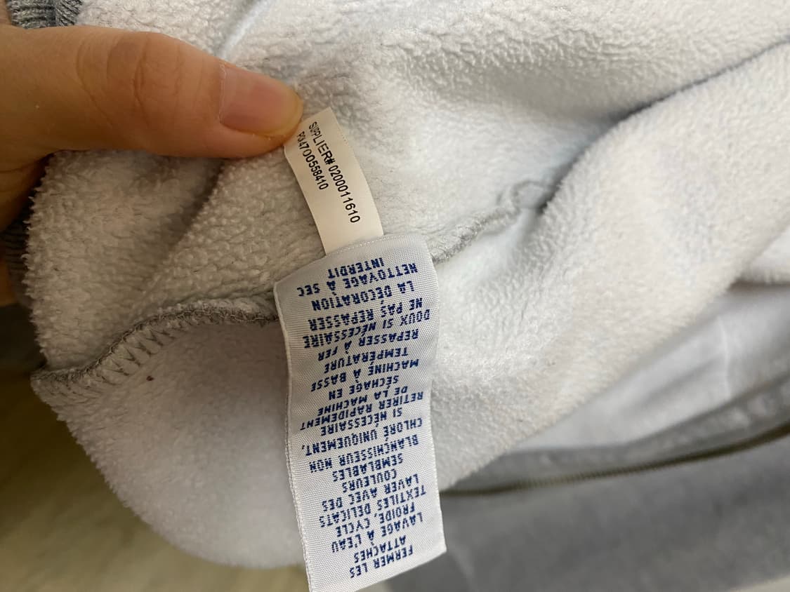 폴로 POLO 빅포니 성조기 USA 그레이 후드집업 XL 상품이미지9