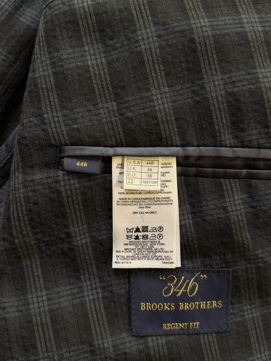 브룩스 브라더스 테일러드 자켓 105 상품이미지9