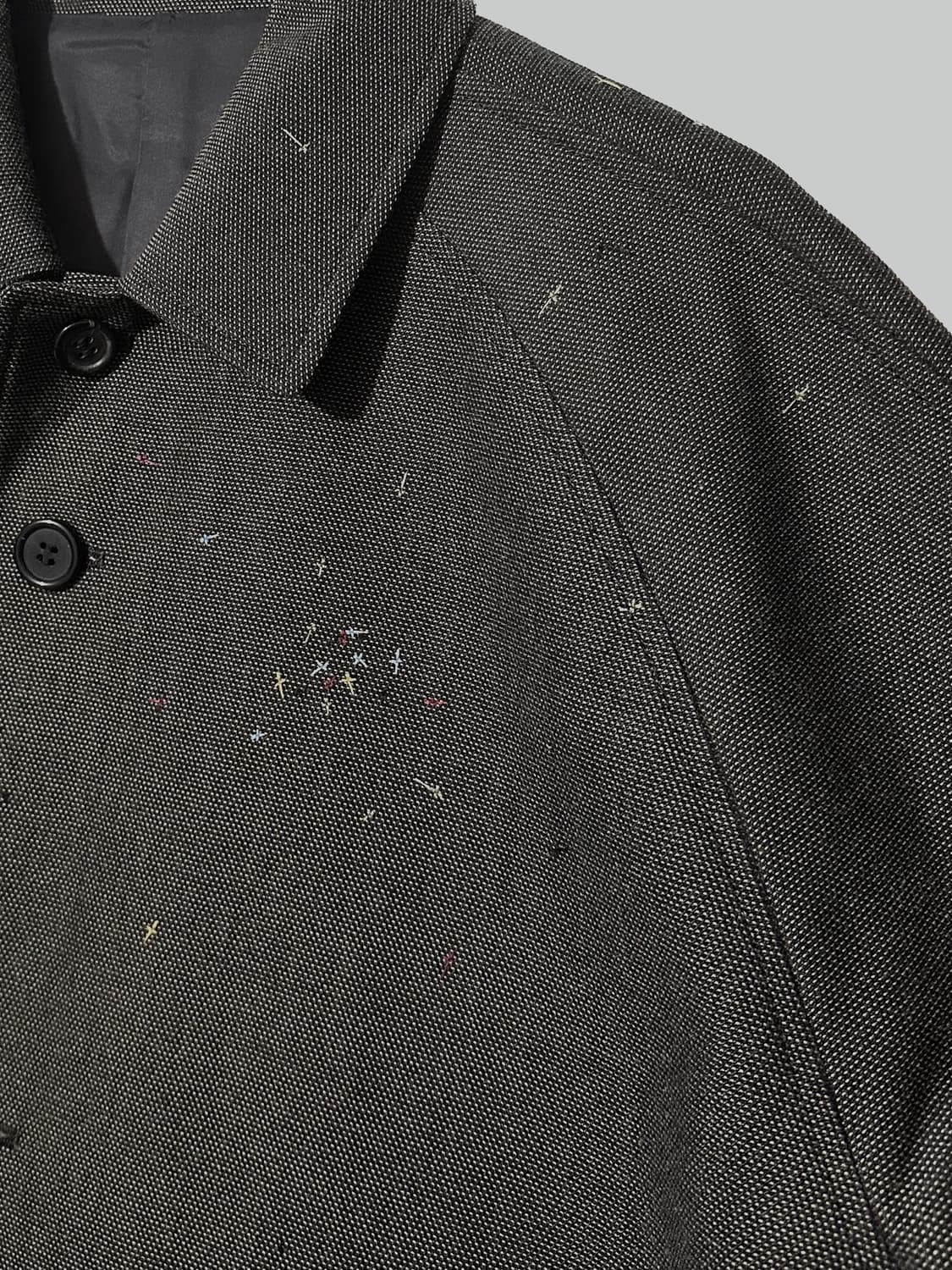 언더커버 24aw 크로스 스티치 코트 상품이미지3