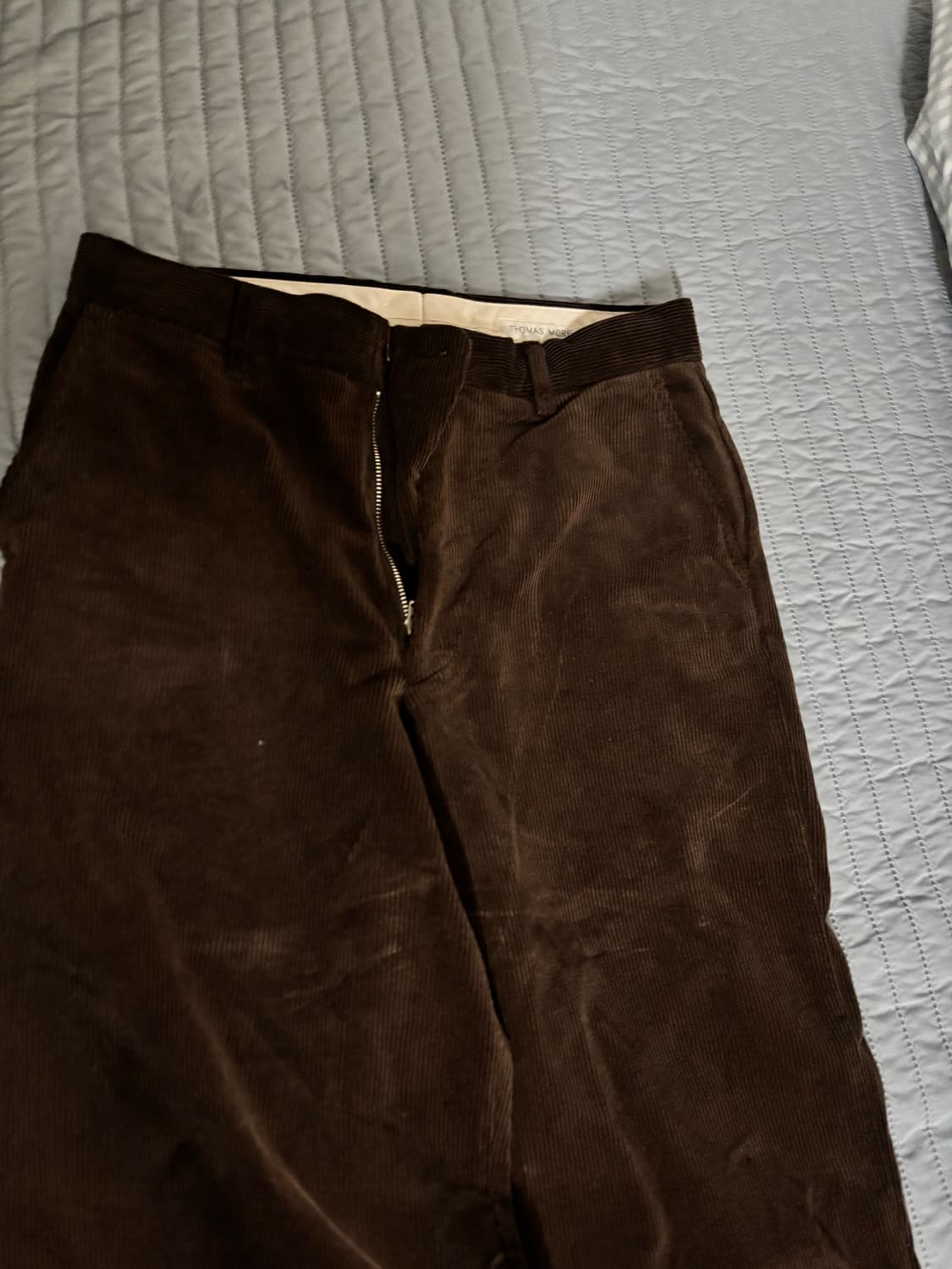 토마스모어 코듀로이 팬츠 브라운 SW사이즈 상품이미지4