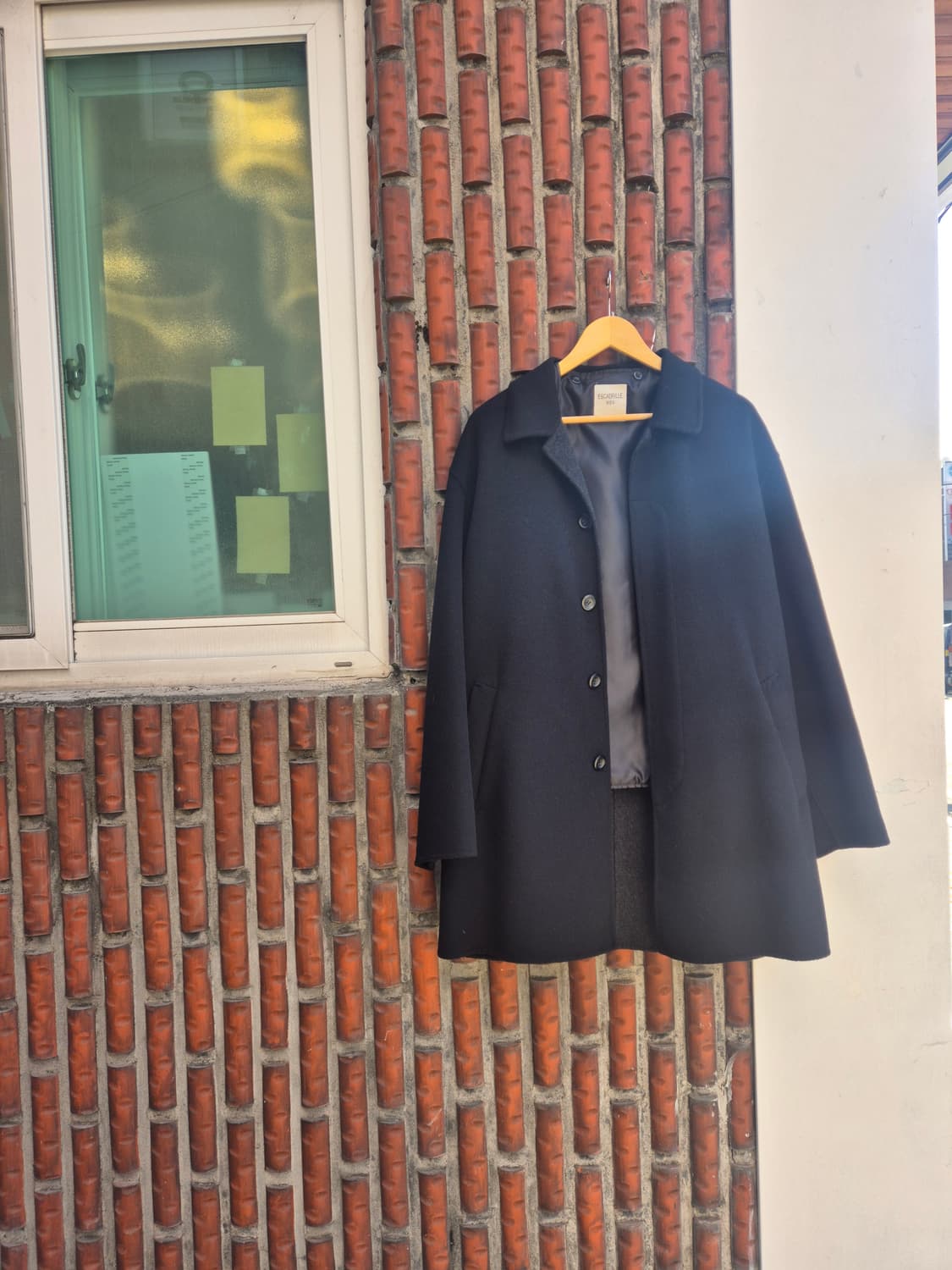 Rogatis Escadrille 블랙 울 코트 105사이즈 상품이미지1