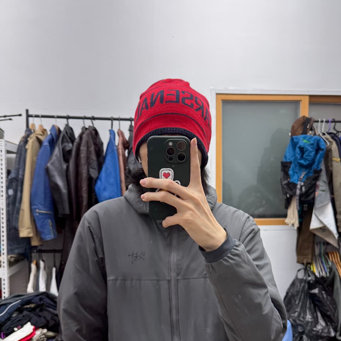 나이키 아스널 로고 리버시블 비니 상품이미지2