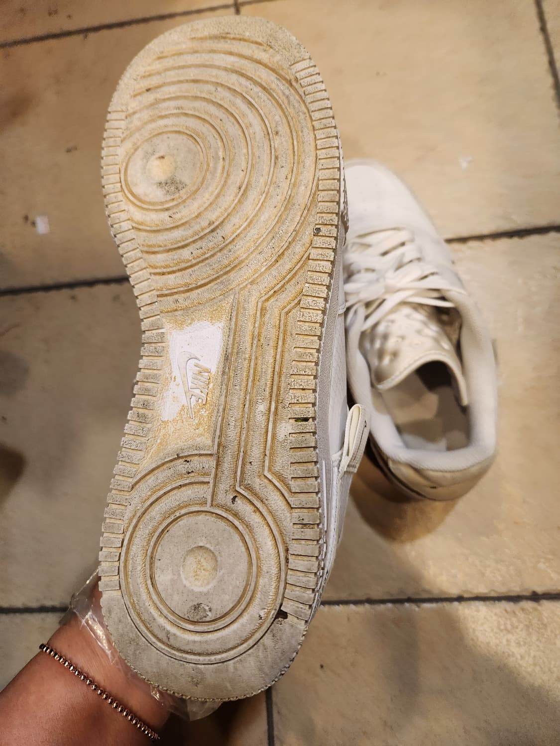 나이키 에어포스 1 타입 2 트리플화이트  상품이미지6