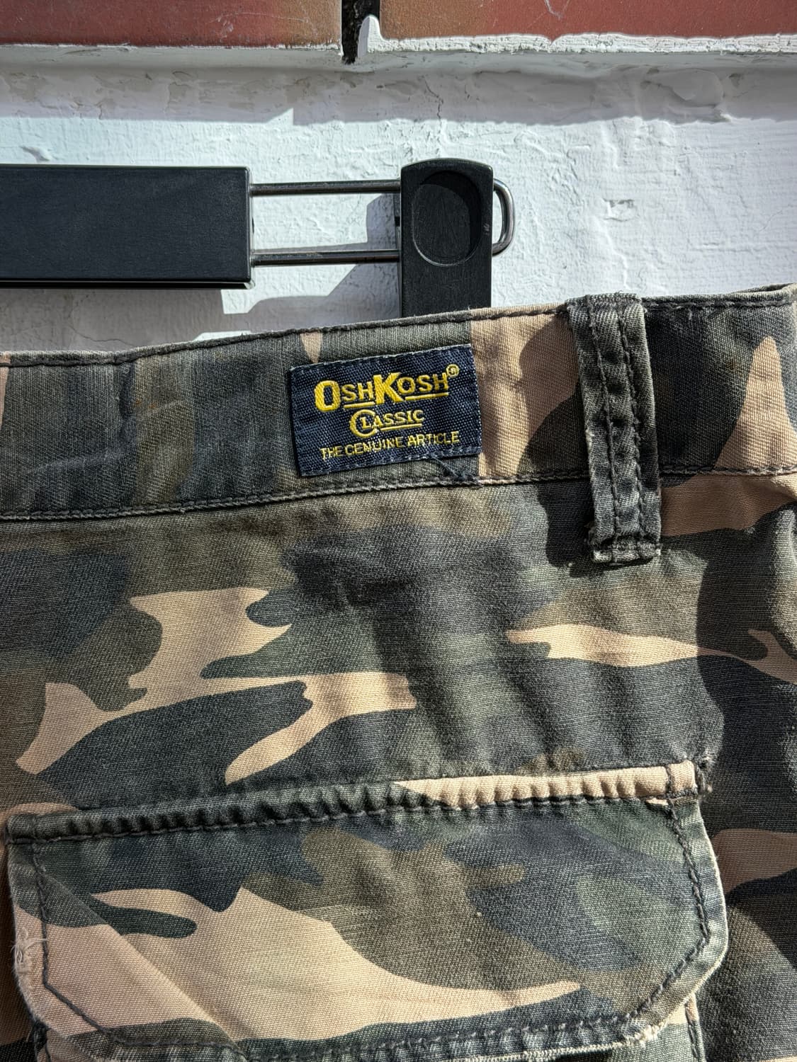 OshKosh 오시코시 카모 밀리터리 카고 반바지 XL 상품이미지5