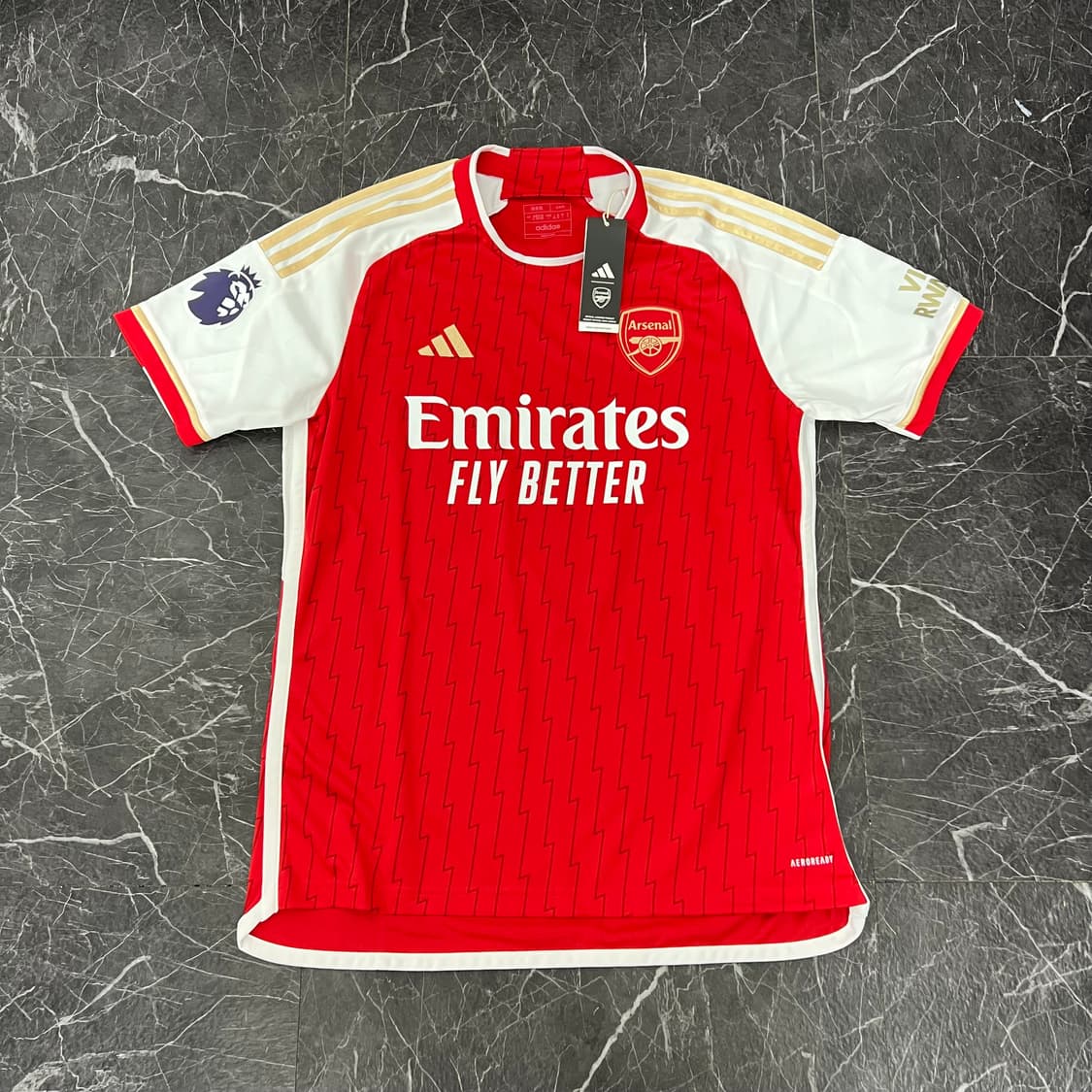 아스날 23-24 데클런 라이스 홈 반팔 유니폼 져지 상품이미지2