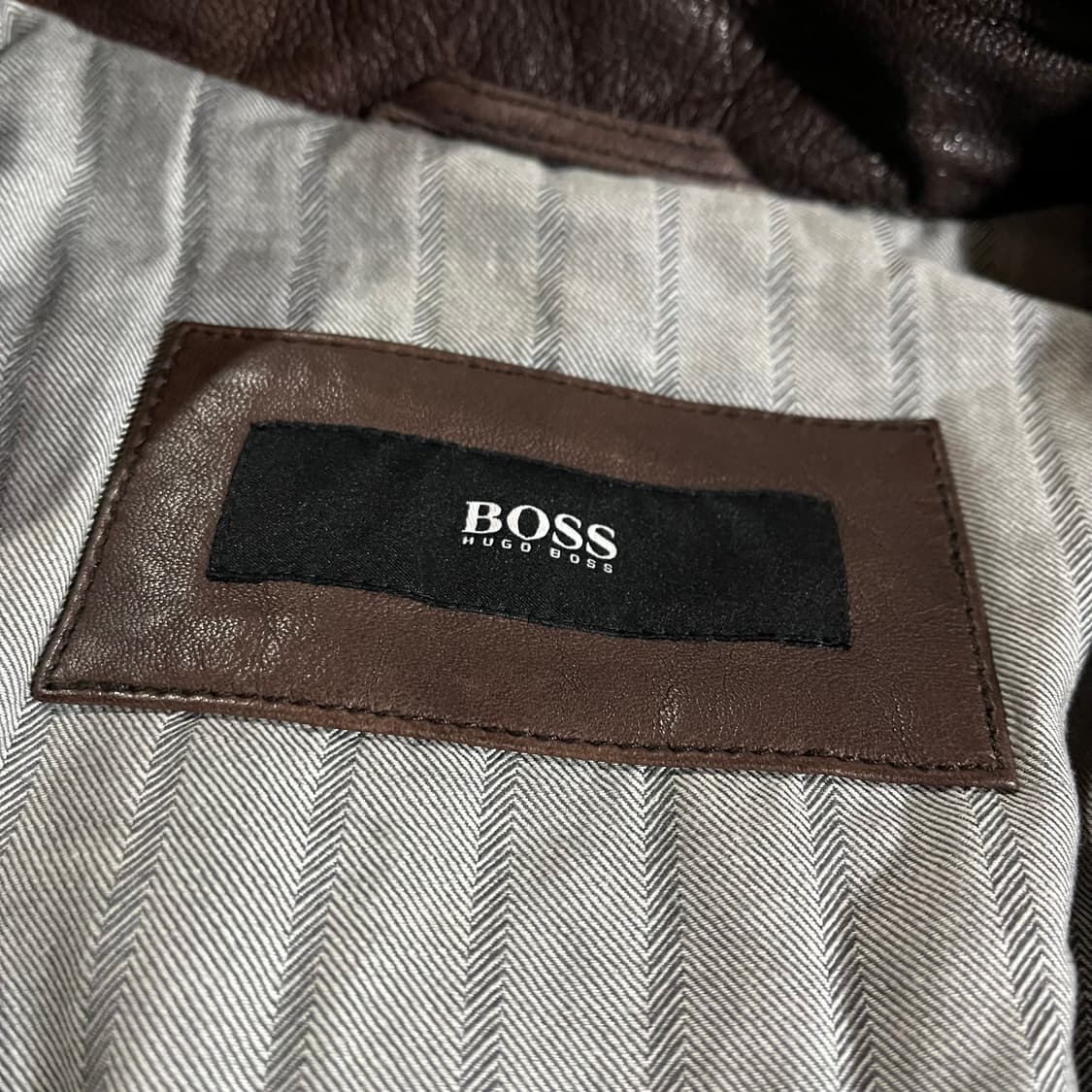 [100] 휴고보스 신형 가죽자켓 상품이미지3