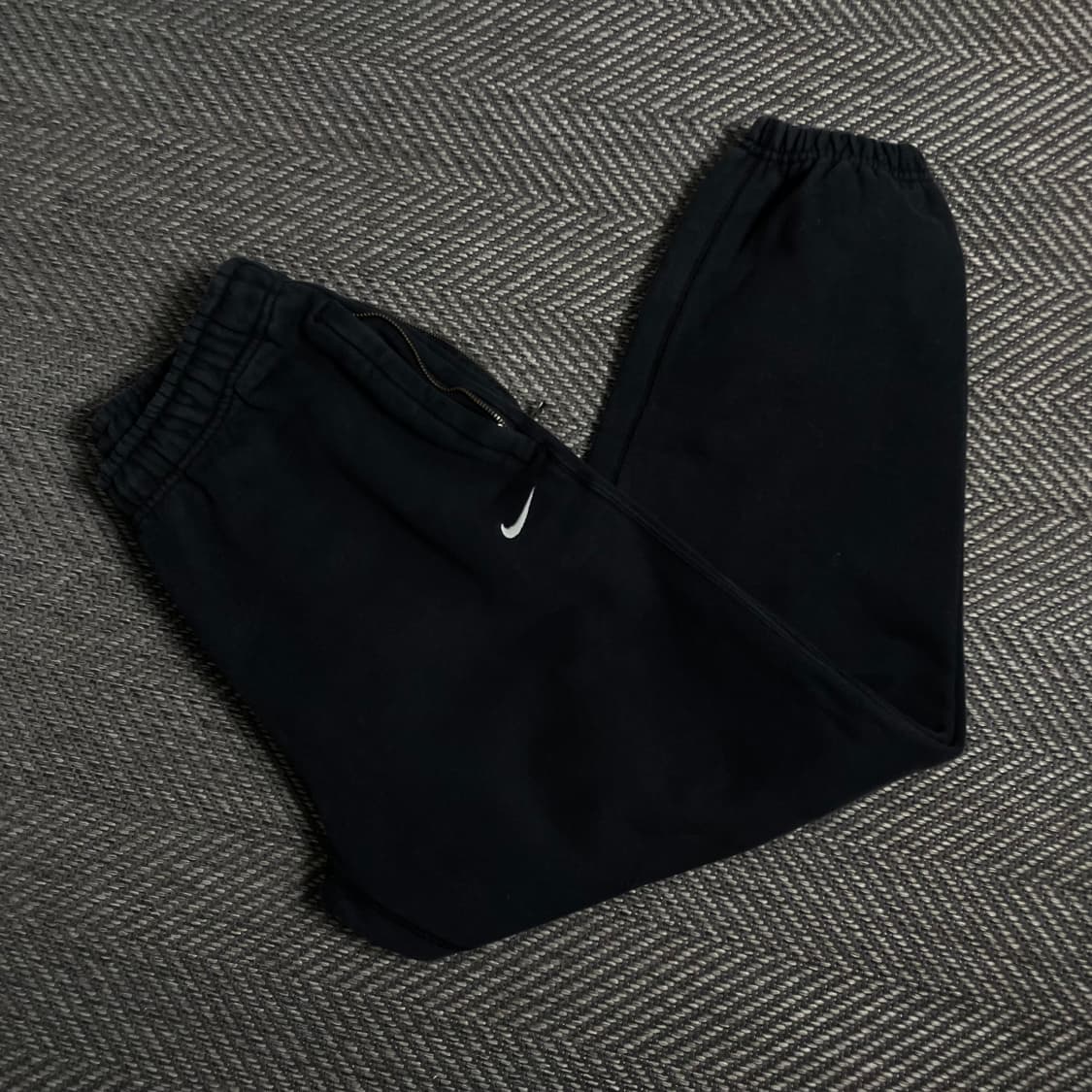 나이키 스우시 블랙 트레이닝 스웻 팬츠y 4765 상품이미지1