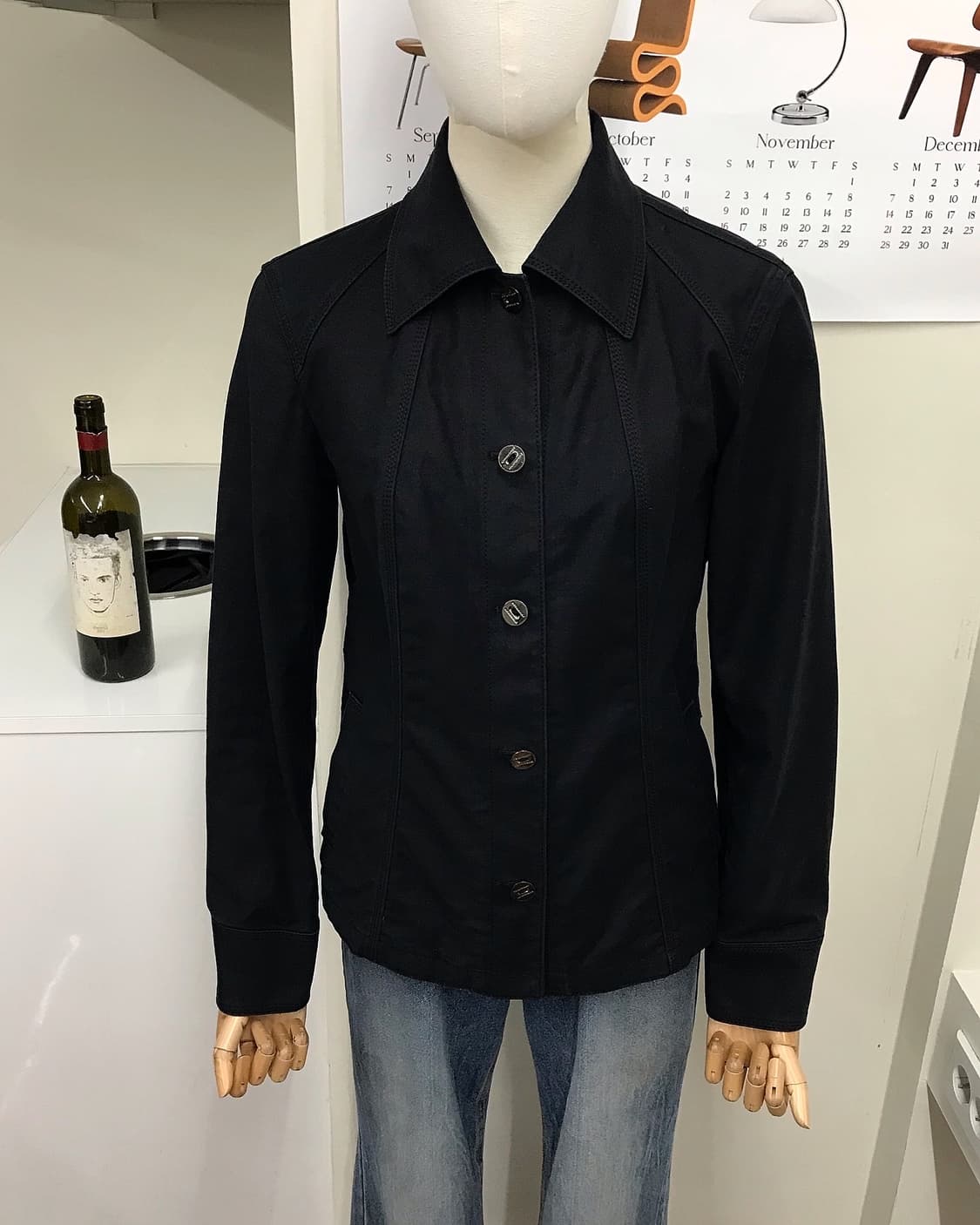 버버리 은장 절개 코튼 자켓 상품이미지1