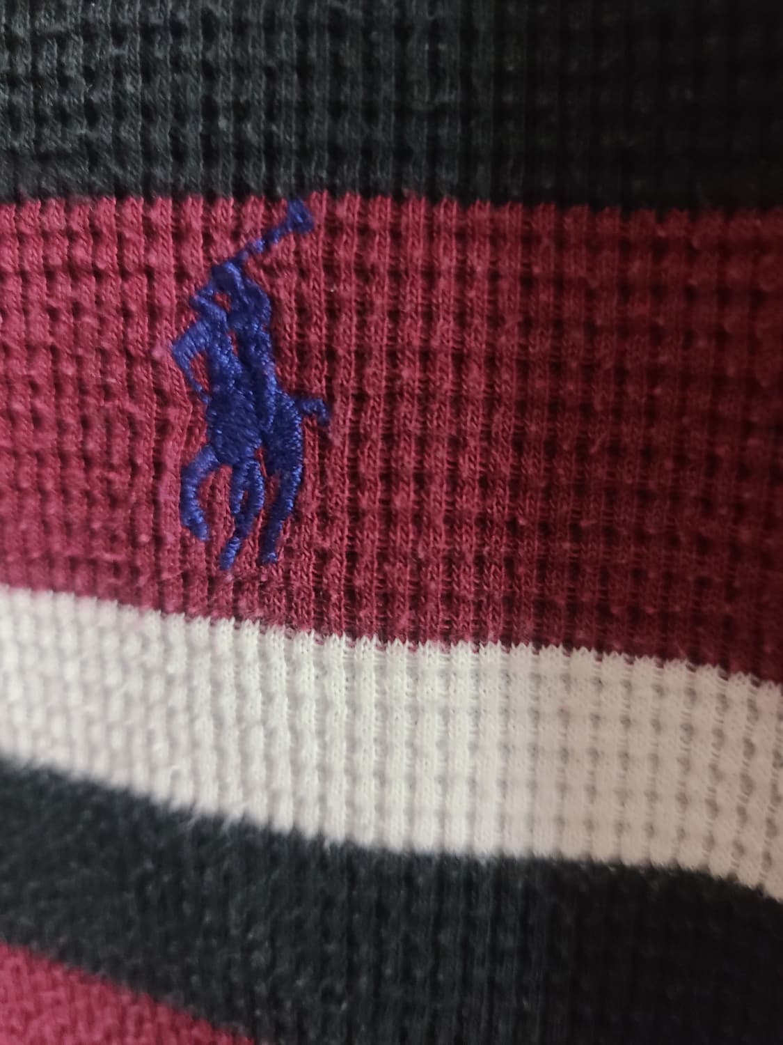 폴로 스트라이프 면니트(m) 상품이미지6