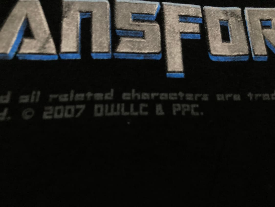 [XL] 2007 Transformers Movie Promo Tee 상품이미지7