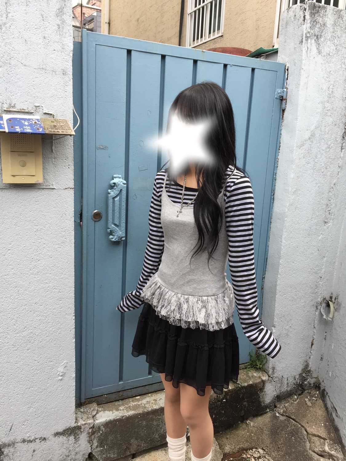 빈티지 레이어드 코디세트 상품이미지4