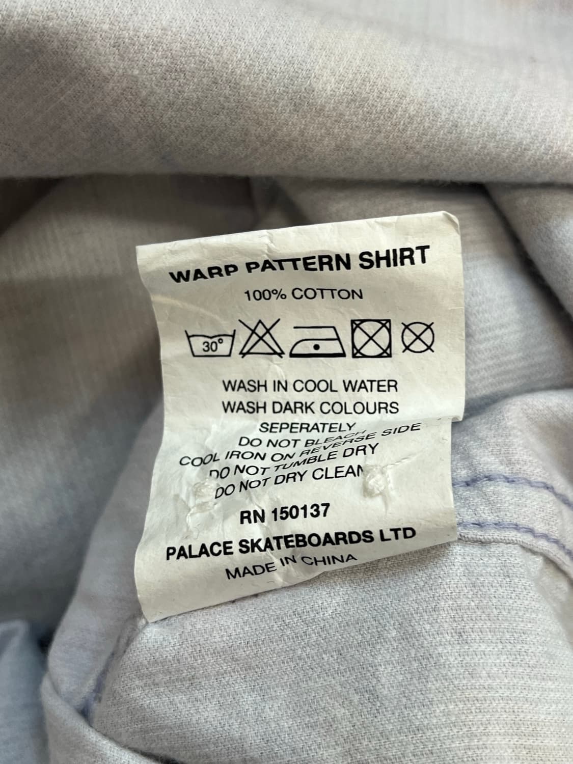 팔라스 WARP PATTERN 셔츠 상품이미지10