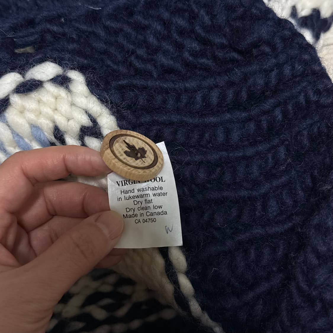 캐나다 코위찬 사슴패턴 상품이미지3