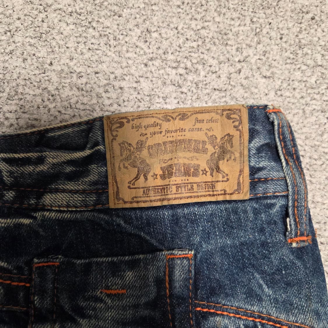 Original Jeans 나바호 데님 하프 팬츠 32 상품이미지3