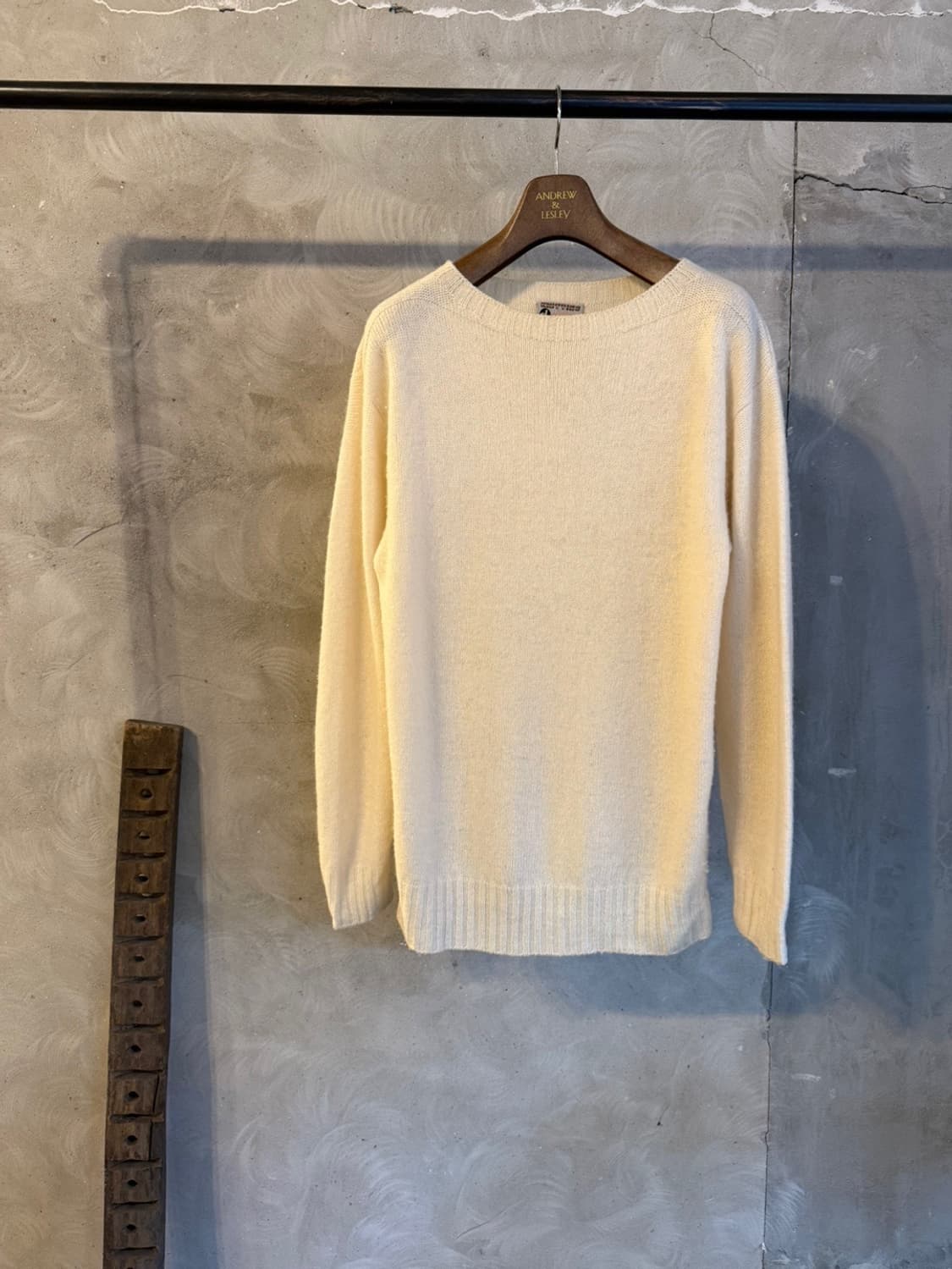 파일멜런지 셔틀랜드울 니트 66~77 상품이미지1